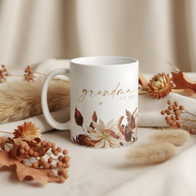 Mug TALIA Bohemian Terracotta Floral Grandma Est. (Créateur téléchargé)