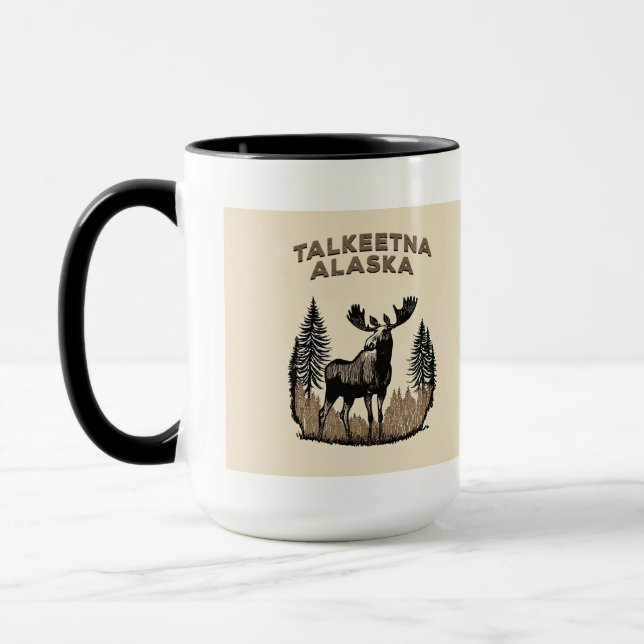 Mug Talkeetna Alaska Moose (Gauche)