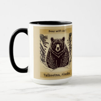 Mug Talkeetna Alaska "Ours avec nous" Musique