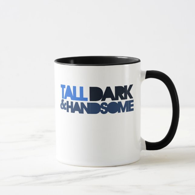 Mug Tall Dark & HANDSOME (Droite)