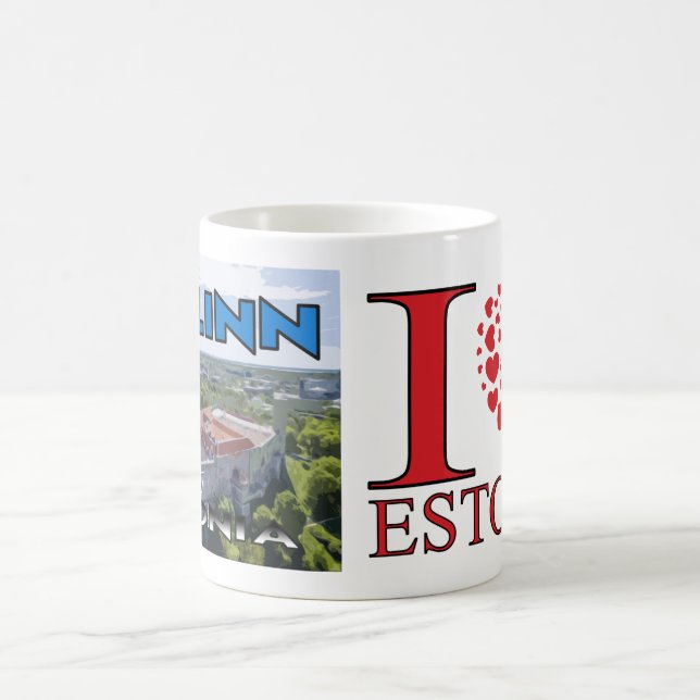 Mug Tallinn, Visite Estonie I Love (Centre)