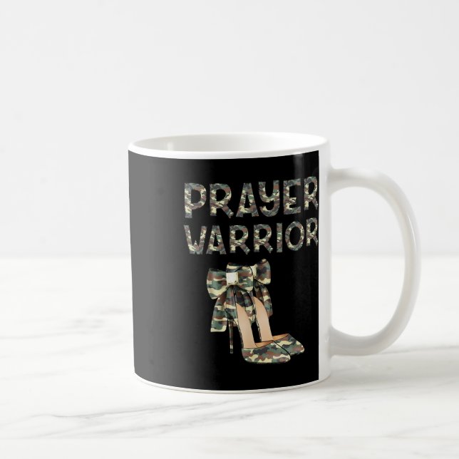 Mug Talons Hauts Camouflage Guerrière de Prière Arc Fo (Droite)