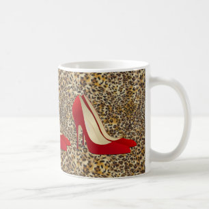 Mug talons hauts rouge