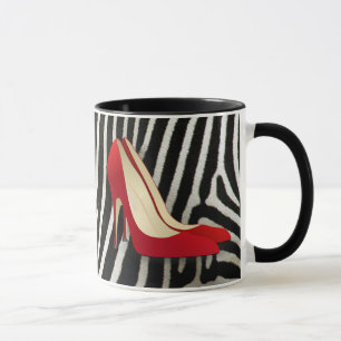 Mug talons hauts rouge
