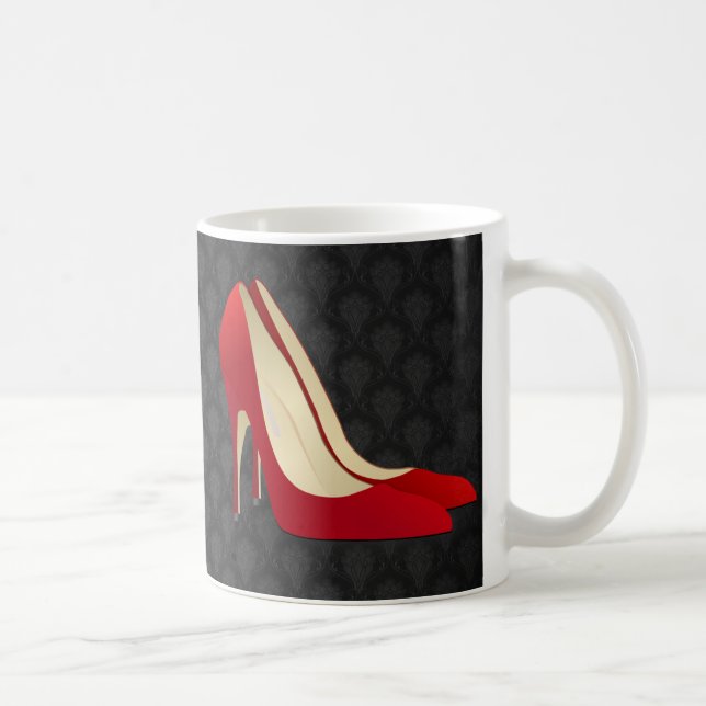 Mug talons hauts rouge (Droite)