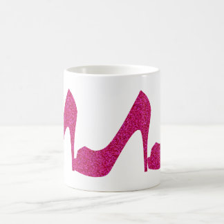 Mug Talons hauts scintillants roses
