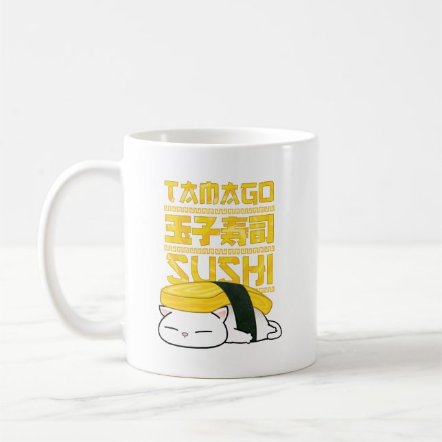 Mug Tamago Sushi Cat (Gauche)