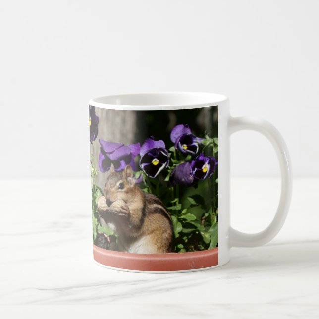 Mug Tamia mignonne - signe drôle de croisement de (Droite)