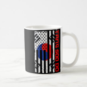 Mug Tang Soo Do - Drapeau USA Taekwondo Mixed Martial
