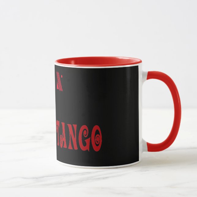 Mug Tango rouge (Droite)