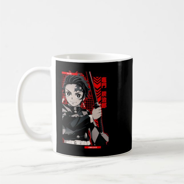 Mug Tanjiro = DEMON SLAYER = Anime Star Edition -Rouge (Gauche)