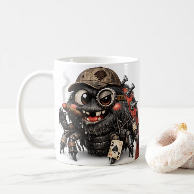 Mug Tank Monster (Avec donut)