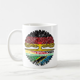 Mug Tansania Tansanisch Deutsch Deutschland Baum