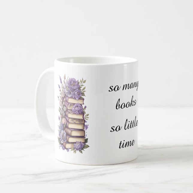 Mug Tant de livres (Devant gauche)