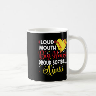 Mug Tante à grande gueule et grand cœur fière et douce