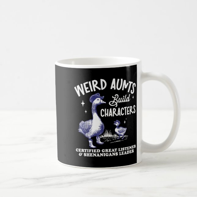 Mug Tante Bizarre Construit le Caractère Drôle Oie Rid (Droite)
