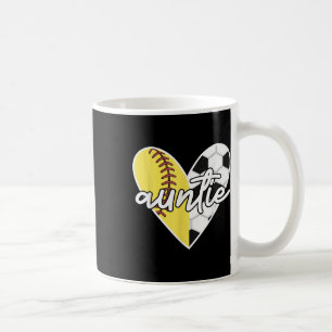 Mug Tante de balle de softball de football Maman Joueu