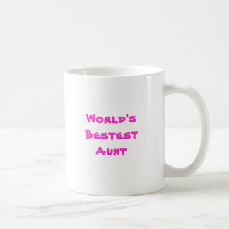 Mug Tante de Bestest du monde