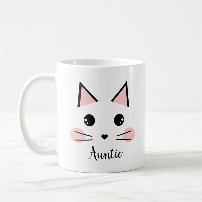 Mug Tante de chat (Gauche)