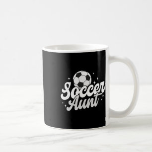 Mug Tante de football Tante fière d'un joueur de footb