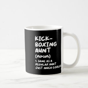 Mug Tante de kickboxing Définition Drôle Sports Arts m