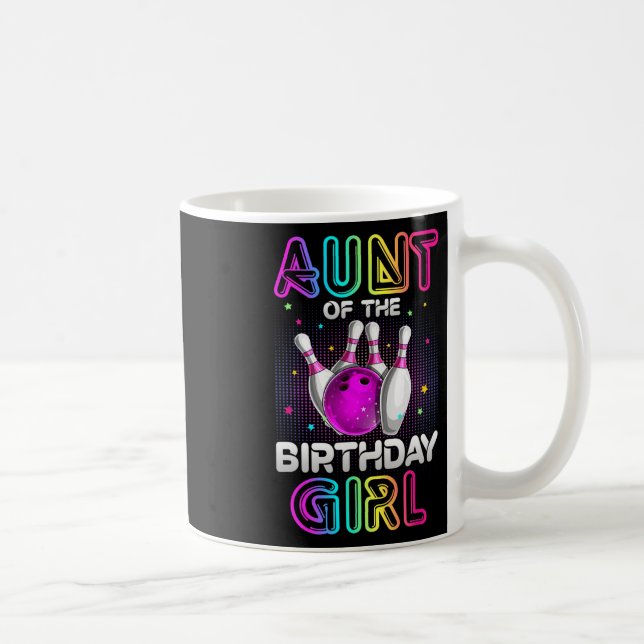 Mug Tante De L'Anniversaire Fille Bowler Kid Bowling P (Droite)