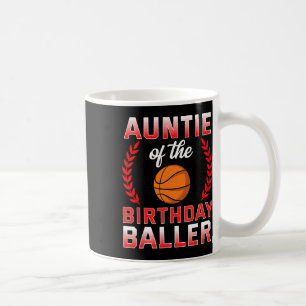 Mug Tante De L'Anniversaire Garçon Bysketbyll Annivers