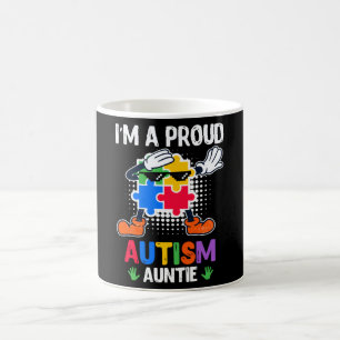 Mug Tante de sensibilisation à l'autisme Enfant autist