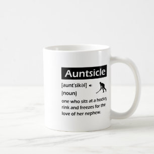 Mug Tante drôle de hockey Tante définition femmes