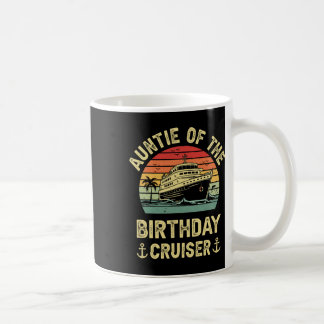Mug Tante du croiseur d'anniversaire Croisière d'anniv