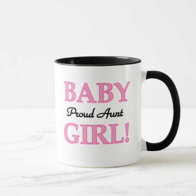 Mug Tante fière de bébé (Droite)