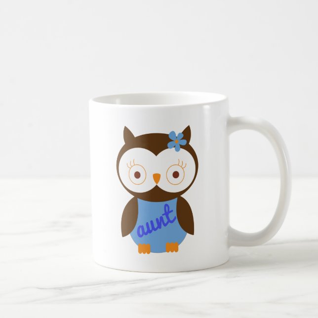 Mug Tante Gift With Owl (Droite)