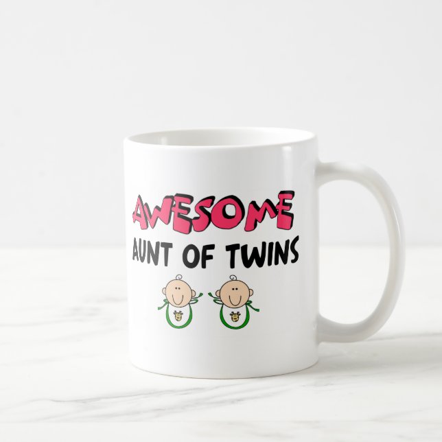 Mug Tante IMPRESSIONNANTE des JUMEAUX (Droite)