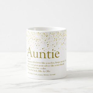 Mug Tante la meilleure du monde, définition de Tante G