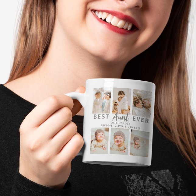 Mug Tante la plus élégante 6 Photo  (Créateur téléchargé)
