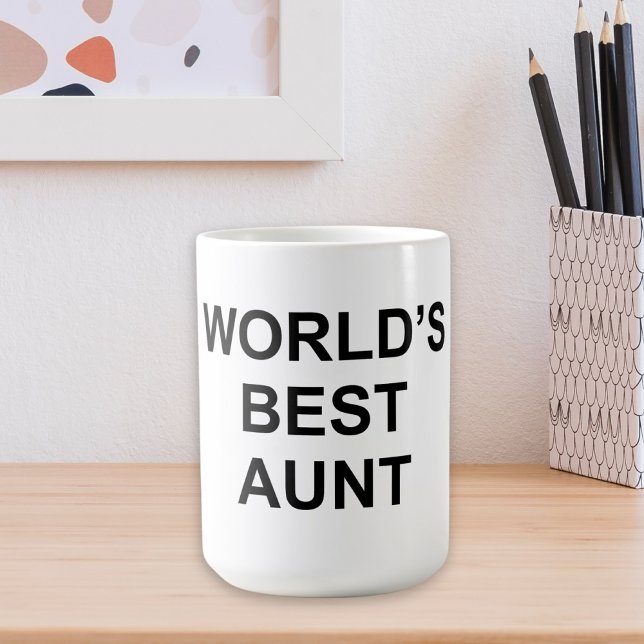 Mug Tante la plus géniale du monde (Créateur téléchargé)