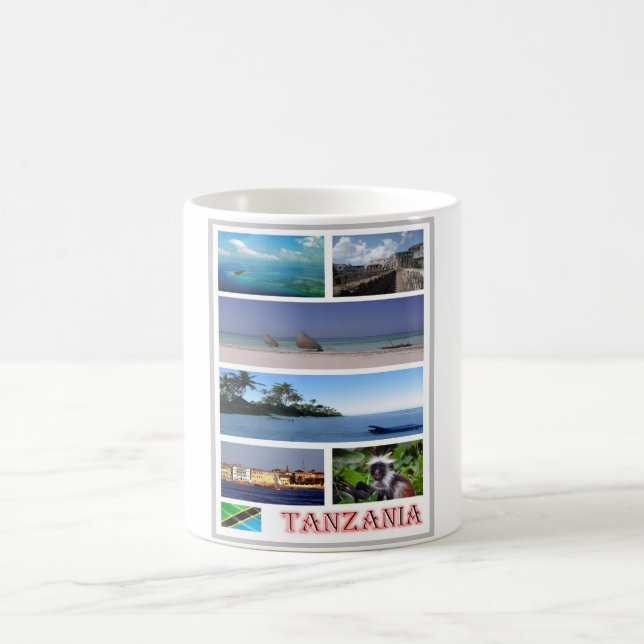 Mug Tanzanie - Mosaic - (Centre)