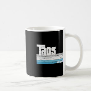 Mug Taos Nouveau-Mexique Nm Rétro Vintage Ski Randonné
