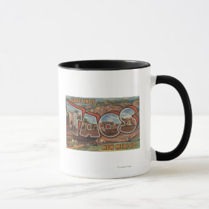 Mug Taos, Nouveau-MexiqueGrandes lettres ScènesTaos, N