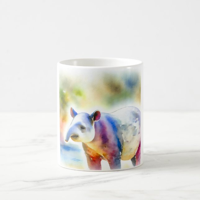 Mug Tapir in the Forest 280924AREF133 - Watercolor (Centre)