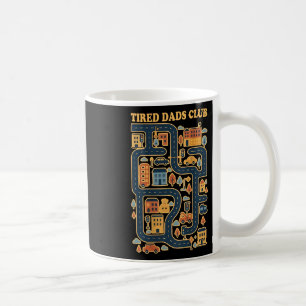 Mug Tapis de jeu cool Piste de course de voiture à l'a