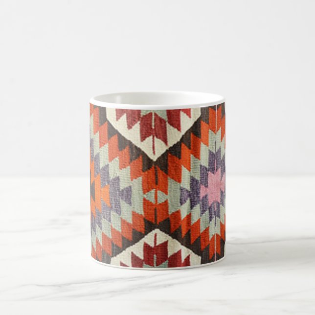 Mug Tapis Kilim Turc Persan Antique Oriental (Centre)