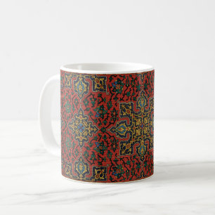 Mug Tapis Persan Rouge Bleu Classique