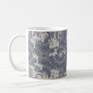Mug Tapis vintage sans soudure avec effet d'usure.
