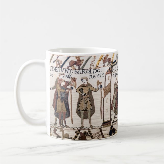 Mug Tapisserie de Bayeux - Coronation de King Harold (Gauche)