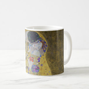 Mug Tapisserie de l'amour : un baiser en or de Klimt V