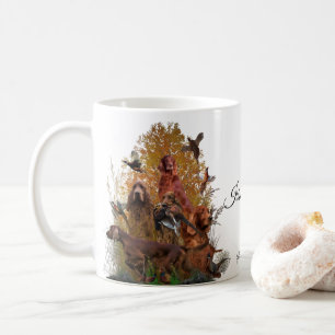 Mug Tapisserie Setter Irlandais Impression sur toile e