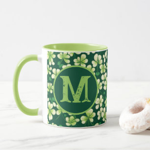 Mug Tapisserie Shamrock Emeraude : Vert foncé
