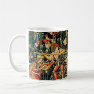 Mug Tapisseries de licorne Classique médiéval défend l