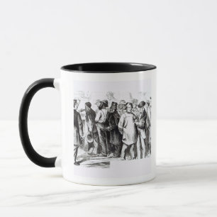 Mug Tapissez les Baggers, 1860s en retard (gravure)